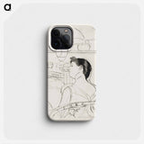 The Lamp - Mary Cassatt Phone Case.