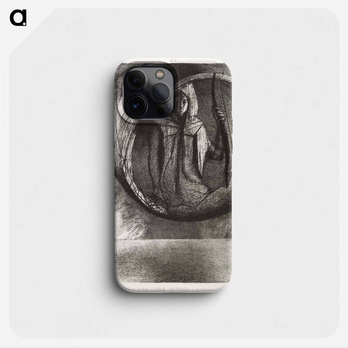 And Over There, the Astral Idol, the Apotheosis - オディロン ルドン Phone Case.