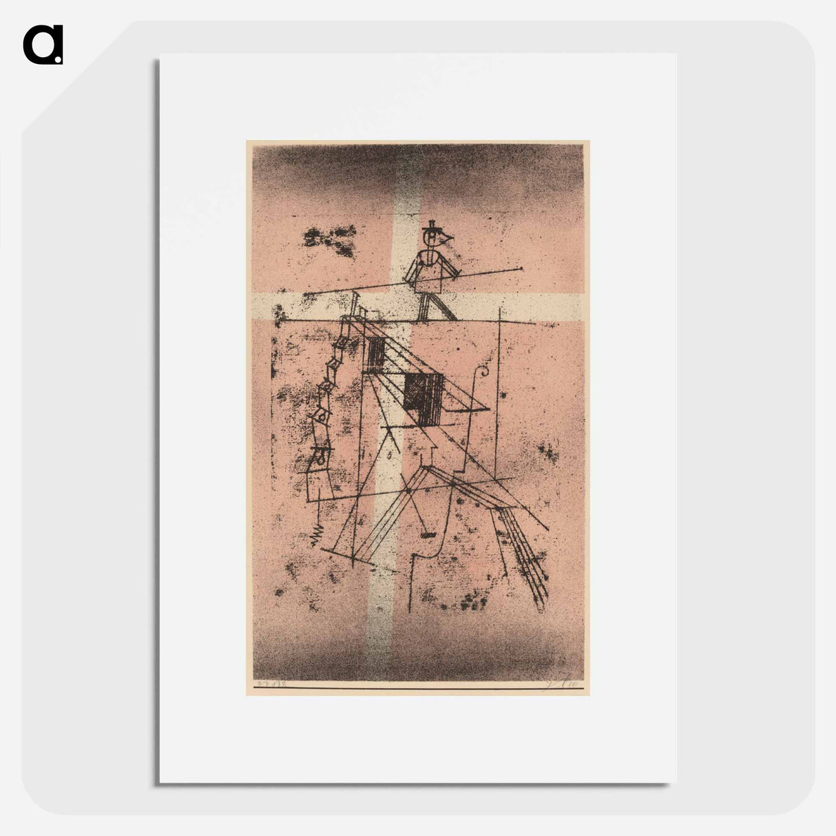 The Tight Rope Walker (Seiltänzer)
 - パウル クレー Poster.
