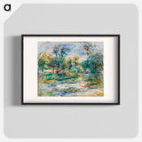 Landscape (Paysage) - Pierre-Auguste Renoir Poster.