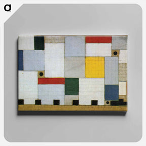 アートパネル-Color design for the ceiling of the Cafe Brasserie - テオ ファン ドゥースブルフ Canvas.