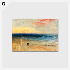 アートポストカード-Dawn After the Wreck - ウィリアム ターナー Postcard.