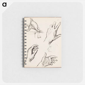 アートメモ帳-(unknown) part of a sketchbook - アルバート エーデルフェルト Memo.