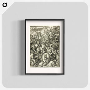 アートポスター-The Deposition of Christ - アルブレヒト デューラー Poster.