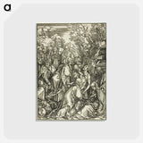 アートポストカード-The Deposition of Christ - アルブレヒト デューラー Postcard.