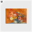 アートポストカード-Green Bowl of Flowers
 - バーンズ・コレクション Postcard.