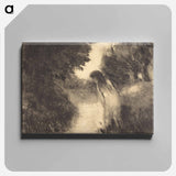 A Bather - カミーユ ピサロ Canvas.