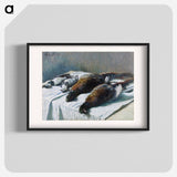 Still Life with Pheasants and Plovers - Claude Monet Poster.