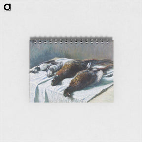 アートメモ帳-Still Life with Pheasants and Plovers - クロード モネ Memo.