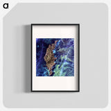 アートポスター-Phytoplankton Bloom around Gotland
 - 上空からの地球 Poster.