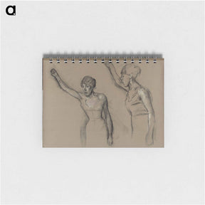 アートメモ帳-Study of a Singer - エドガー ドガ Memo.