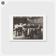 アートポストカード-The Execution of the Emperor Maximilian - エドゥアール マネ Postcard.