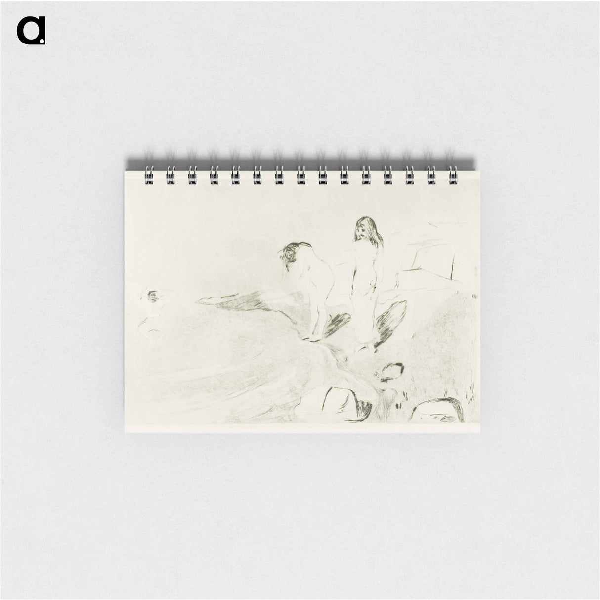 Women Bathing - エドヴァルド ムンク Memo.