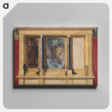 Troy Triptych - Compositional Study - エドワード バーン ジョーンズ Canvas.