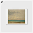 アートポストカード-Calm Sea - ギュスターヴ クールベ Postcard.