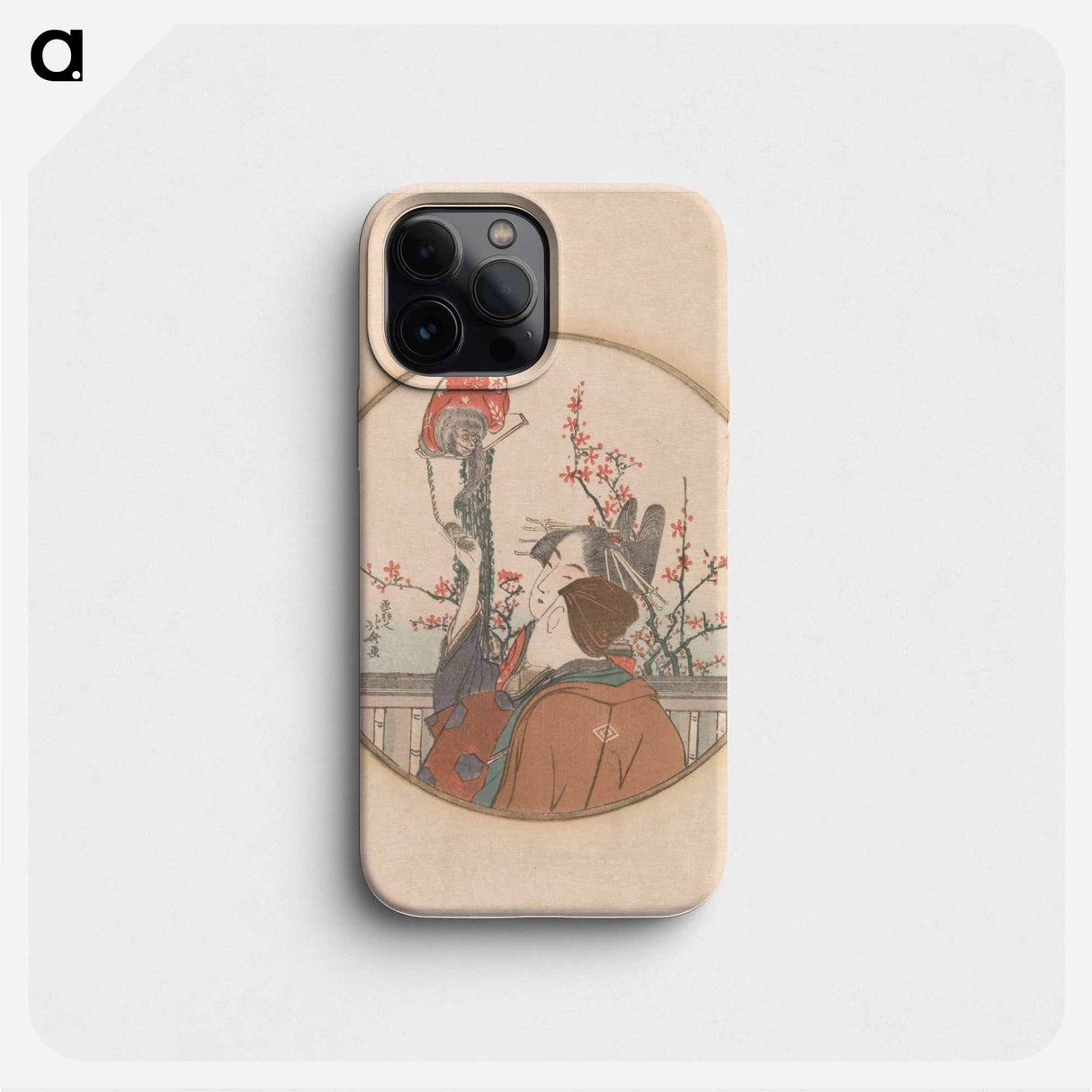 A comparison of Genroku poems and shells - Katsushika Hokusai Phone Case.