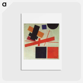 アートポストカード-Suprematism - カジミール マレーヴィチ Postcard.