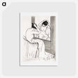 アートポストカード-The Coiffure - メアリー カサット Postcard.