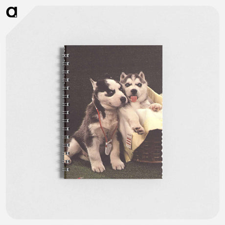 アートメモ帳-Siberian Huskies as Doctor and Patient
 - 国立医学図書館 Memo.