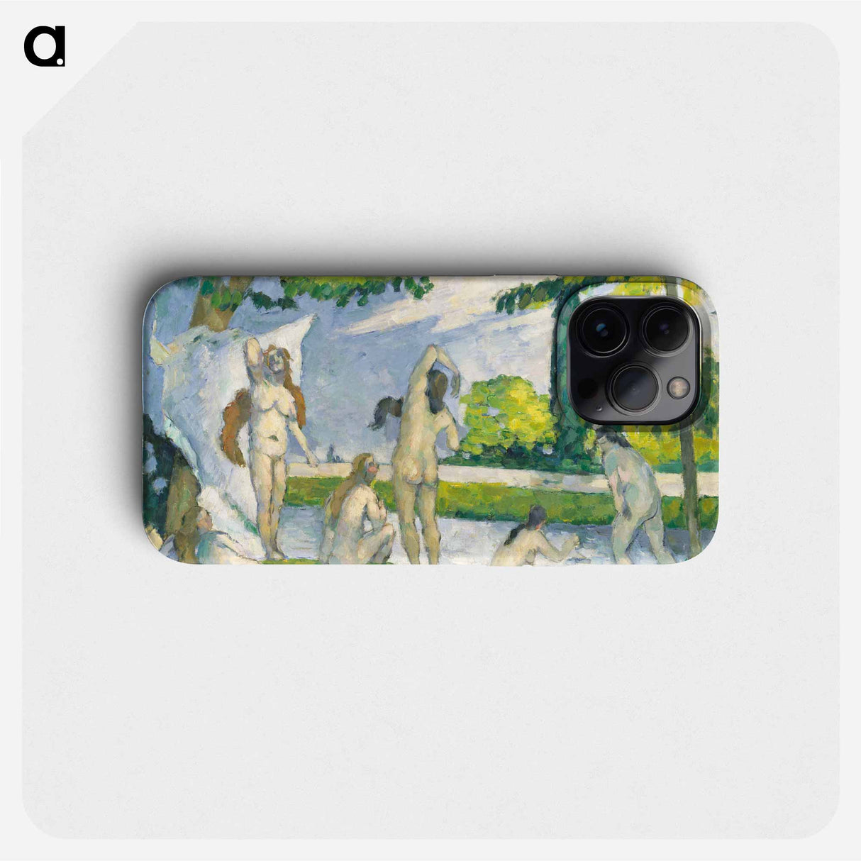 Bathers - Paul Cezanne Phone Case.