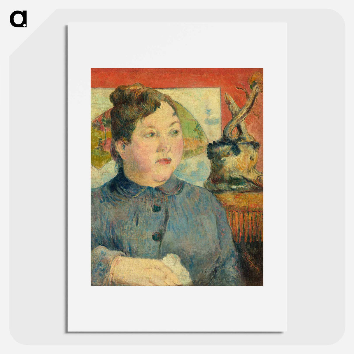 Madame Alexandre Kohler - Paul Gauguin Poster.