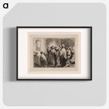 The Tribute Money - Rembrandt van Rijn Poster.