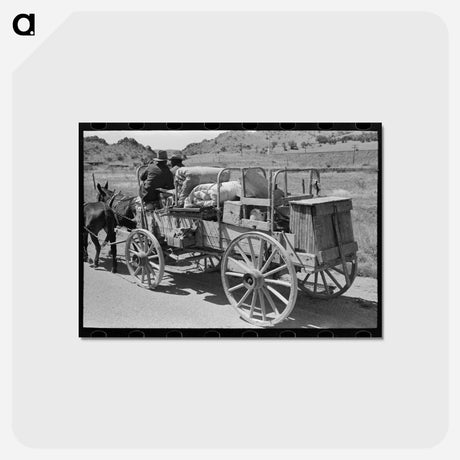 アートポストカード-Tank Gang on the Highway
 - ラッセル リー Postcard.