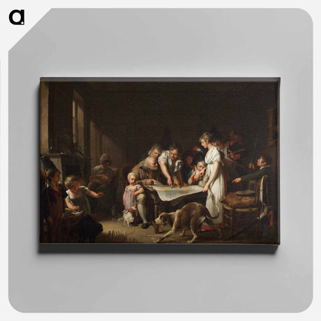 アートパネル-The Reading of the Bulletin of the Grand Army
 - セントルイス美術館 Canvas.