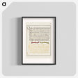アートポスター-Caterpillars from Mira Calligraphiae Monumenta
 - 書道のお手本 Poster.