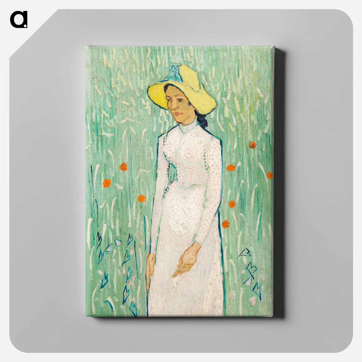 Girl in White - Vincent van Gogh Canvas.