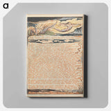 アートパネル-Jerusalem, Plate 45 - ウィリアム ブレイク Canvas.