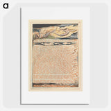 Jerusalem, Plate 45 - William Blake Poster.