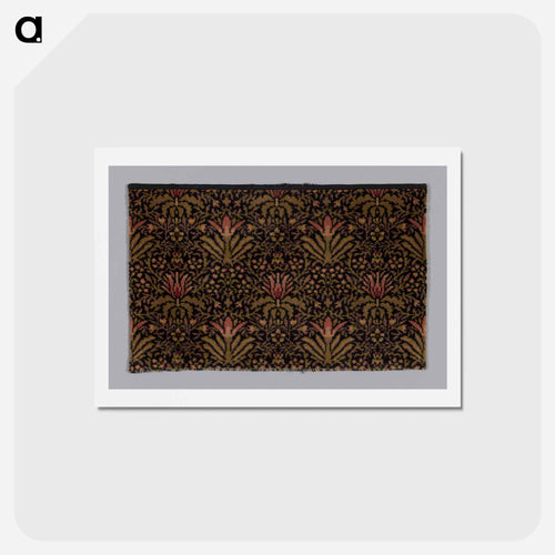 Lily - ウィリアム モリス Postcard.