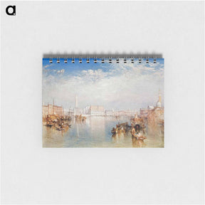 アートメモ帳-View of Venice. The Ducal Palace, Dogana and Part of San Giorgio - ウィリアム ターナー Memo.