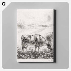 アートパネル-La Vache (The Cow)
 - イェール大学アートギャラリー Canvas.