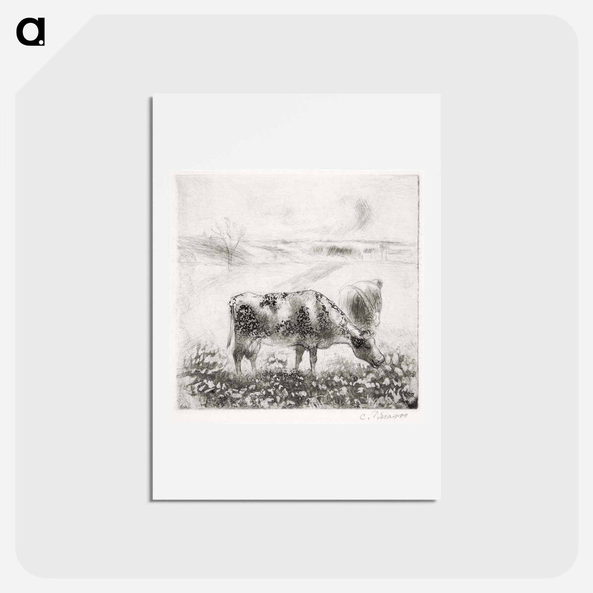 アートポストカード-La Vache (The Cow)
 - イェール大学アートギャラリー Postcard.