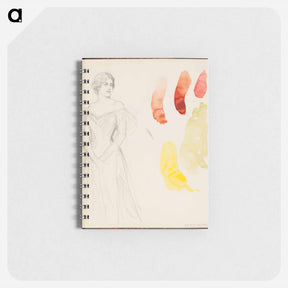 アートメモ帳-(unknown) part of a sketchbook - アルバート エーデルフェルト Memo.