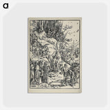 アートポストカード-The Martyrdom of the Ten Thousand - アルブレヒト デューラー Postcard.