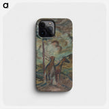 Oravec - study - アーノルド ピーター ワイズ クビンチャン Phone Case.