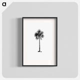 アートポスター-Palm Tree Engraving
 - 大英図書館 Poster.