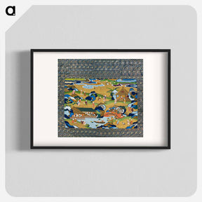 アートポスター-Qing Dynasty Tapestry
 - クリーブランド美術館 Poster.