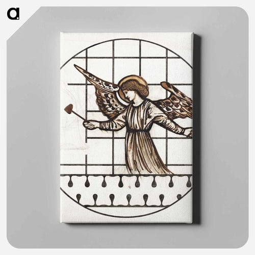 Angel Playing on Bells - エドワード バーン ジョーンズ Canvas.