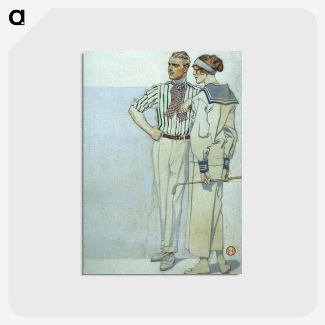 2-63_Edward-Penfield_postcard