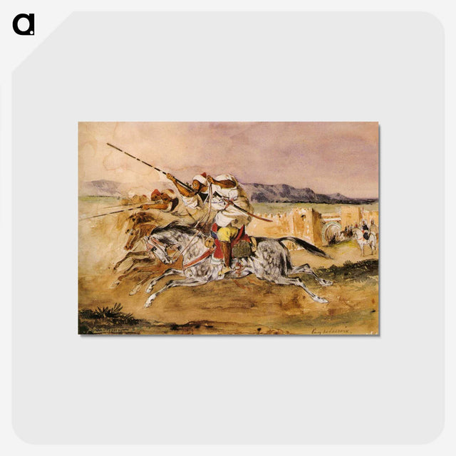 2-63_Eugene-Delacroix_postcard