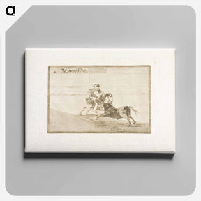 アートパネル-The Art of Bullfighting - フランシスコ デ ゴヤ Canvas.