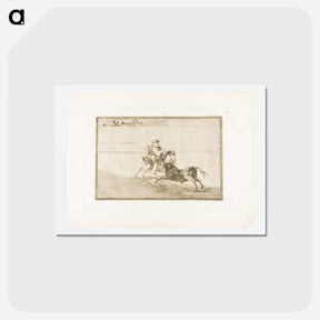 アートポストカード-The Art of Bullfighting - フランシスコ デ ゴヤ Postcard.