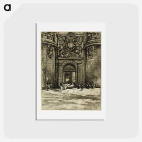 アートポストカード-Porta Viragia, Toledo
 - ジョセフ ペネル Postcard.