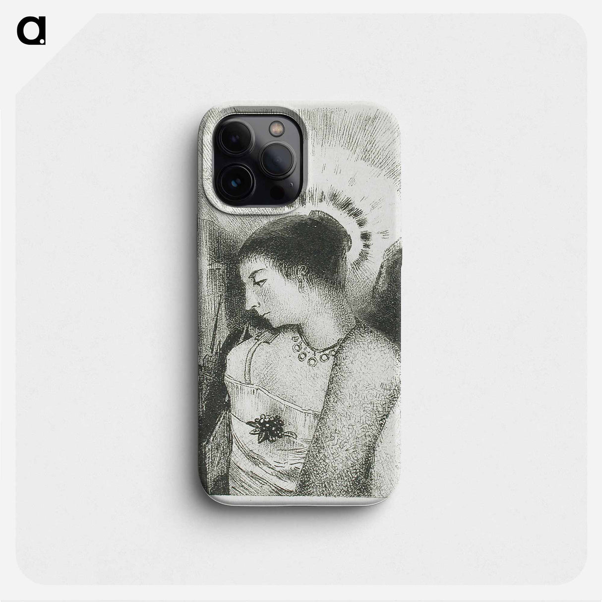 My Bonne Déesse - Odilon Redon Phone Case.