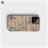 Bathers - Paul Cezanne Phone Case.