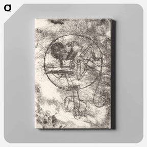 アートパネル-Der Verliebte (The Loved One)
 - パウル クレー Canvas.